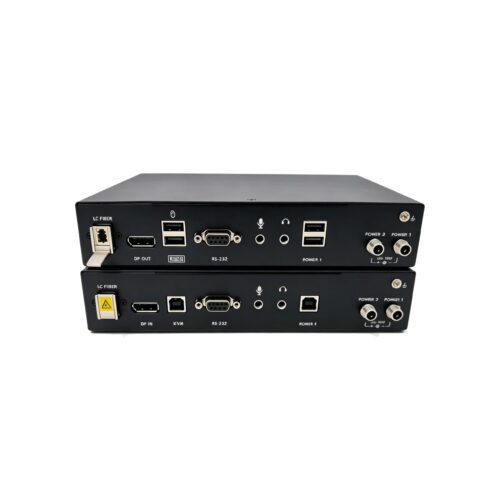 Singlemode uncompressed DP KVM fiber extender support 8K30 4K120 lossless video and keyboard mouse remote extension