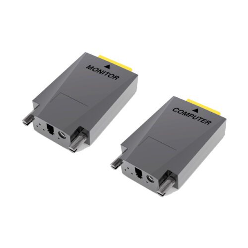 Single LC DVI over fiber extender multimode max 300m