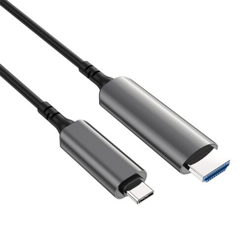 USB-C to HDMI 2.1 AOC fiber cable 48Gbps 8K60Hz active optical cable