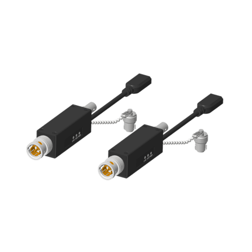 12G SDI fiber extender with ST connector single mode fiber max 10km