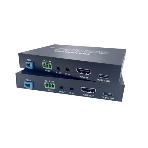 1LC multimode 300M 4K HDMI over fiber extender high definition video long distance signal extension