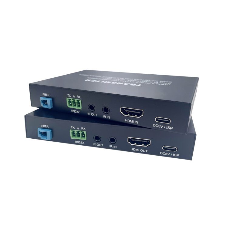 1LC multimode 300M 4K HDMI over fiber extender high definition video long distance signal extension