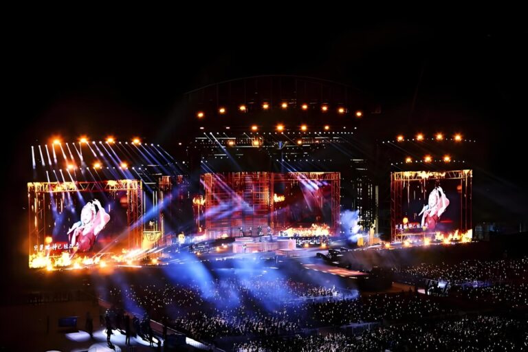Music Festival Live Stage