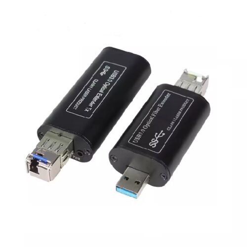 Mini USB3.0 fiber extender single LC connector 150 meter stable high speed data extension