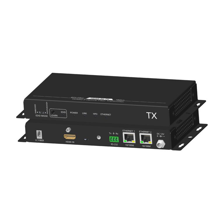 uncompressed 4K HDMI2.0 fiber extender 700M single mode